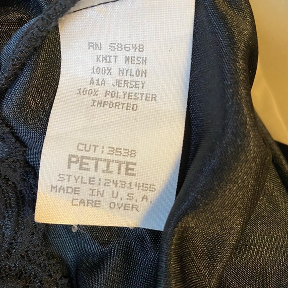 BEAUTIFUL A.B.S STUDIO BLACK LACE TRIM PULL-ON PENCIL MAXI SKIRT Sz S P - Picture 8 of 13